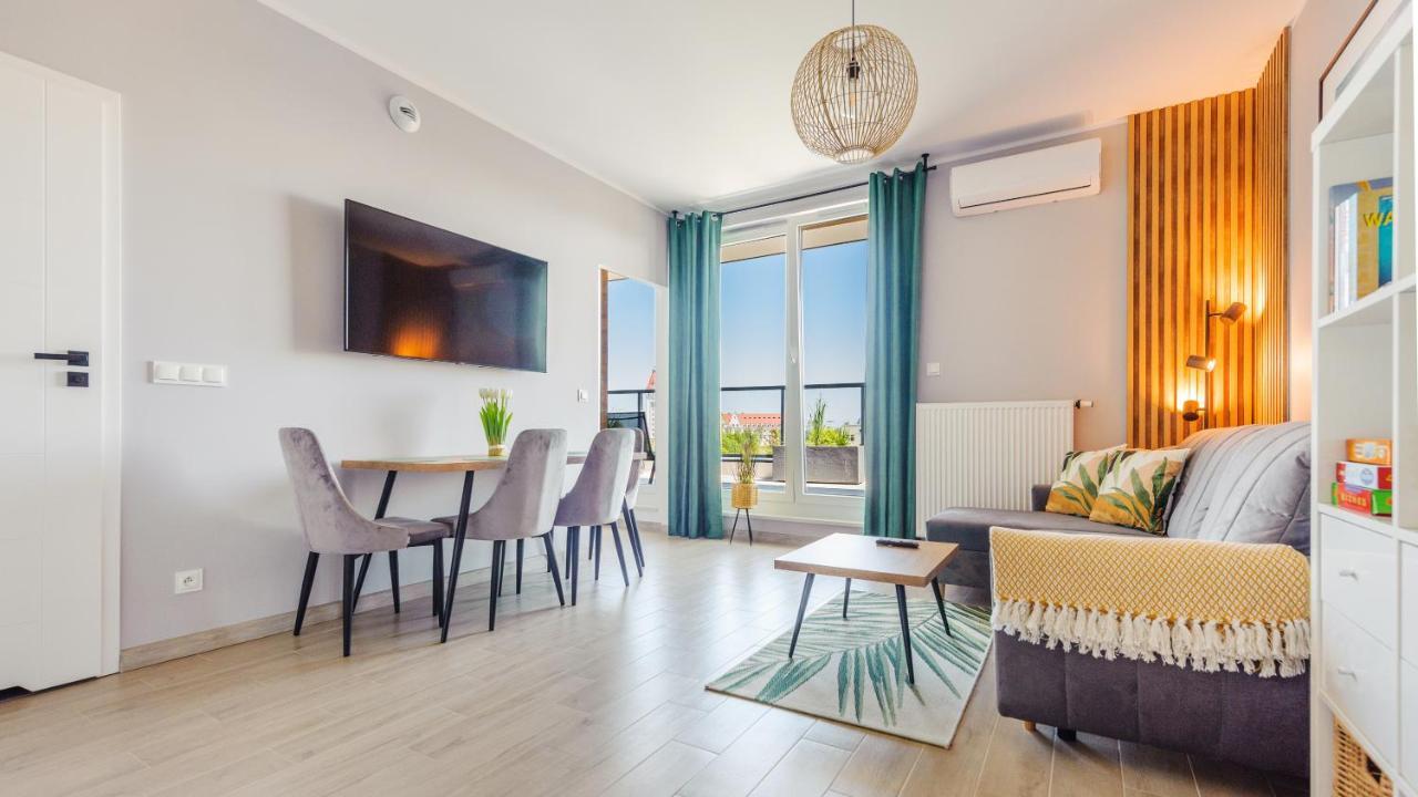 Apartamenty Delux Sun & Snow Nowe Hallerowo Z Przestronnym Tarasem - Blisko Centrum Władysławowo المظهر الخارجي الصورة